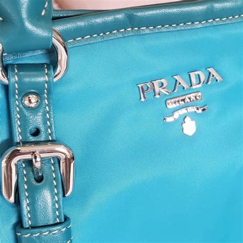 turquoise nylon prada